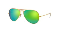 Image 1 of RAY BAN RB 3025 SUNGLASSES GOLD-GREEN
