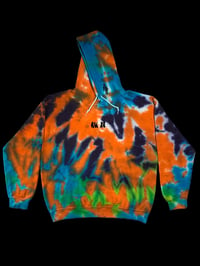 large tie dyed hoodie 1