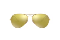 Image 1 of RAY-BAN AVIATOR FLASH LENSES RB 3025 (112/93) 58MM SUNGLASSES