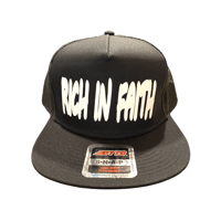 Image 1 of Rich In Faith Trucker Hat