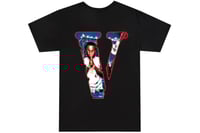 Image 1 of Pop Smoke x Vlone City Tee Black
