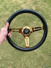 NRG Gold Steering Wheel