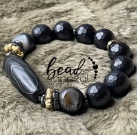 Image 1 of Matte Black Druzy 
