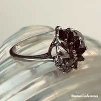 Image 3 of Viola Vintage Sapphire Ring