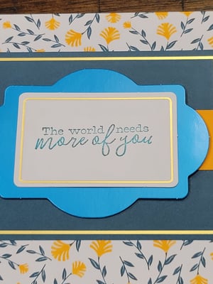 Image of The World Needs You