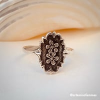 Image 1 of Florence Vintage Sterling Silver Ring