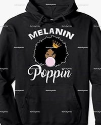 Image 1 of Black Pride Graphic Hoodies