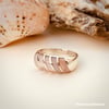 Iris Vintage Pink Mother of Pearl Ring