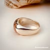 Iris Vintage Pink Mother of Pearl Ring