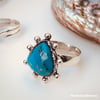 Bella Durmiente Turquoise Ring