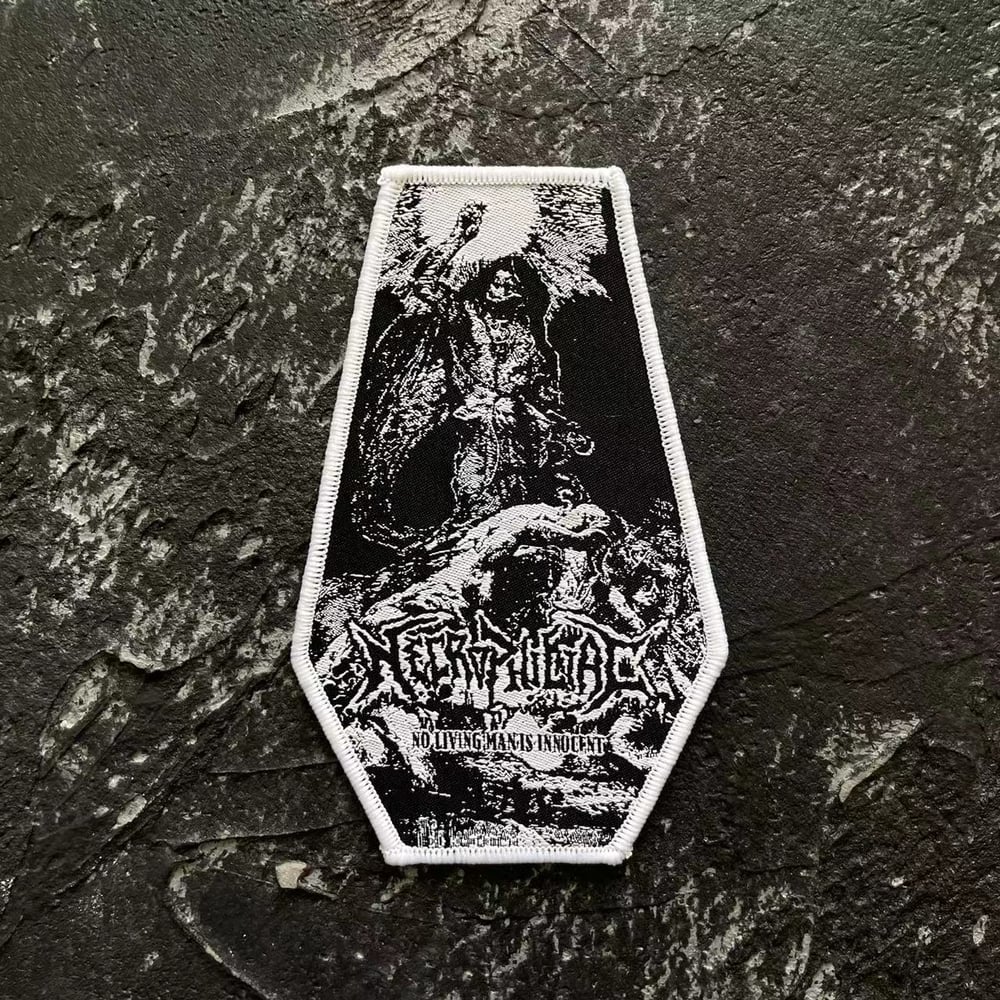 NECROPHILIAC - NO LIVING MAN IS INNOCENT OFFICIAL PATCH