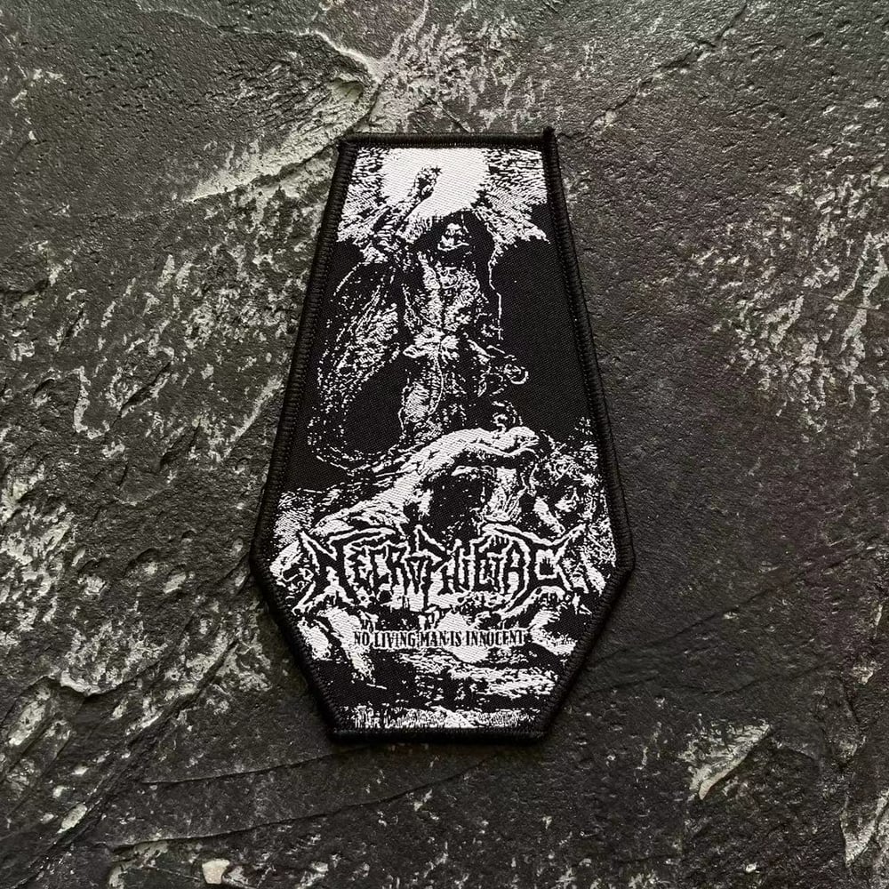 NECROPHILIAC - NO LIVING MAN IS INNOCENT OFFICIAL PATCH