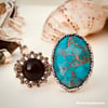 Mermaid’s Dream Turquoise Pyrite Ring