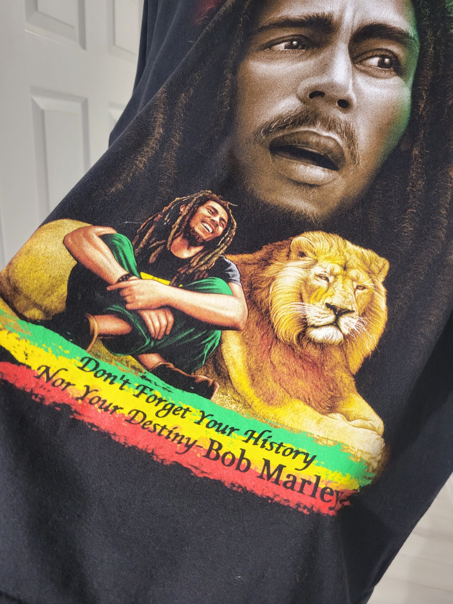 Image of Vintage Bob Marley & Lion Of Judah