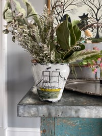 Image 1 of George and his Ship with flowers SOLD TO sasso 