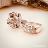 Rosa Luna Sterling Silver Ring