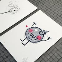 Image 3 of "It's a match" - Mirrors - print