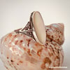 Neraides Vintage Rainbow Mother of Pearl Ring