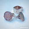 Neraides Vintage Rainbow Mother of Pearl Ring