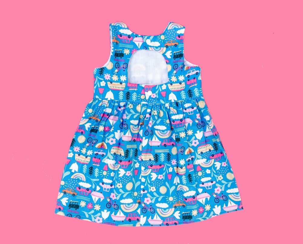 Image of Follow me to the rainbow dress