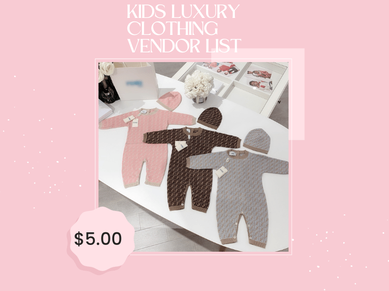 Image of Kids Luxury Clothing Vendor List