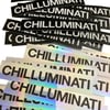 CHILLUMINATI Hellvetica Logo Stickers