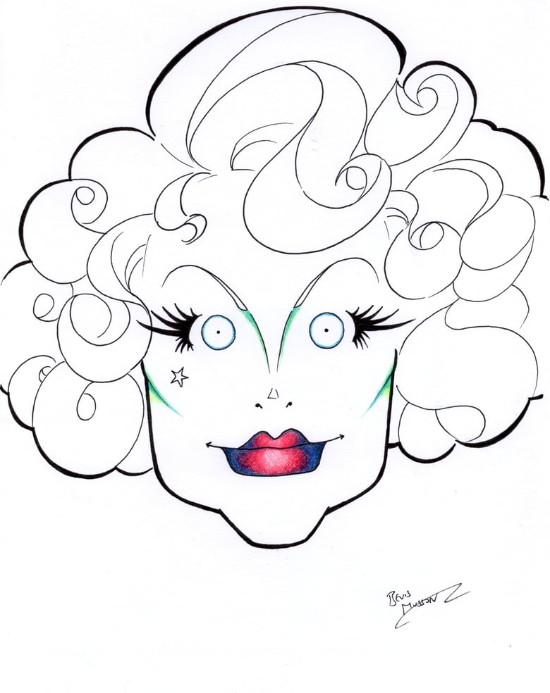 Image of Drag Portrait - Anna Phylactic