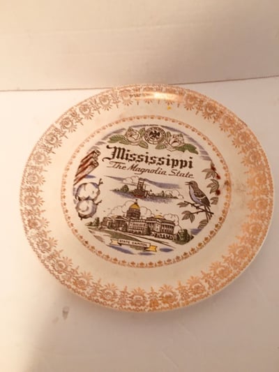 Image of MISSISSIPPI STATE PLATE