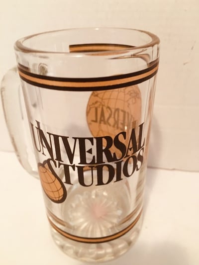 Image of UNIVERSAL STUDIOS GLASS MUG