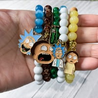 Image 1 of Rick and Morty Themed Bracelets 