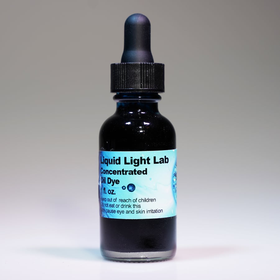 Image of Icy Blue - Concentrated Oil Dye for Liquid Light Shows - 1 oz 