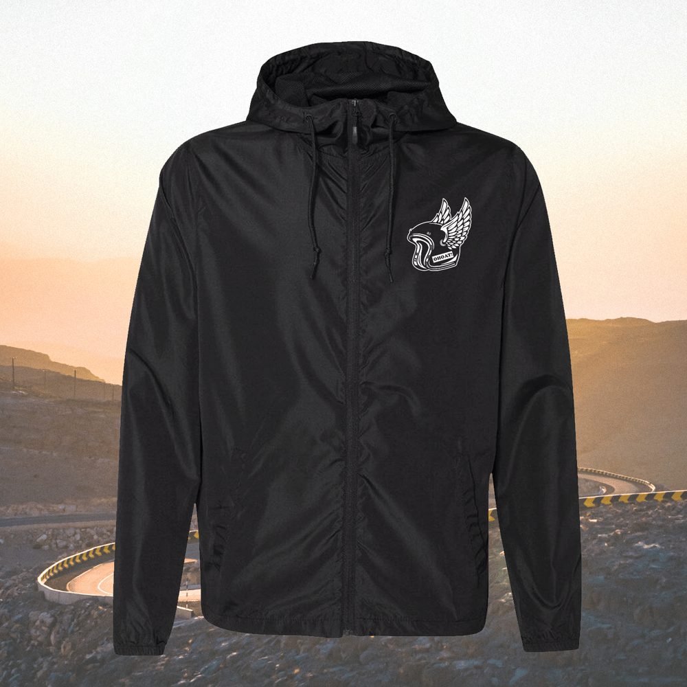 Race in Paradise Windbreaker