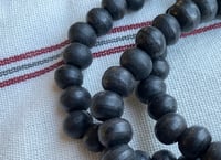 Image 4 of Buffalo Horn Buddhist Mala • 10mm • Yak Horn Guru Bead