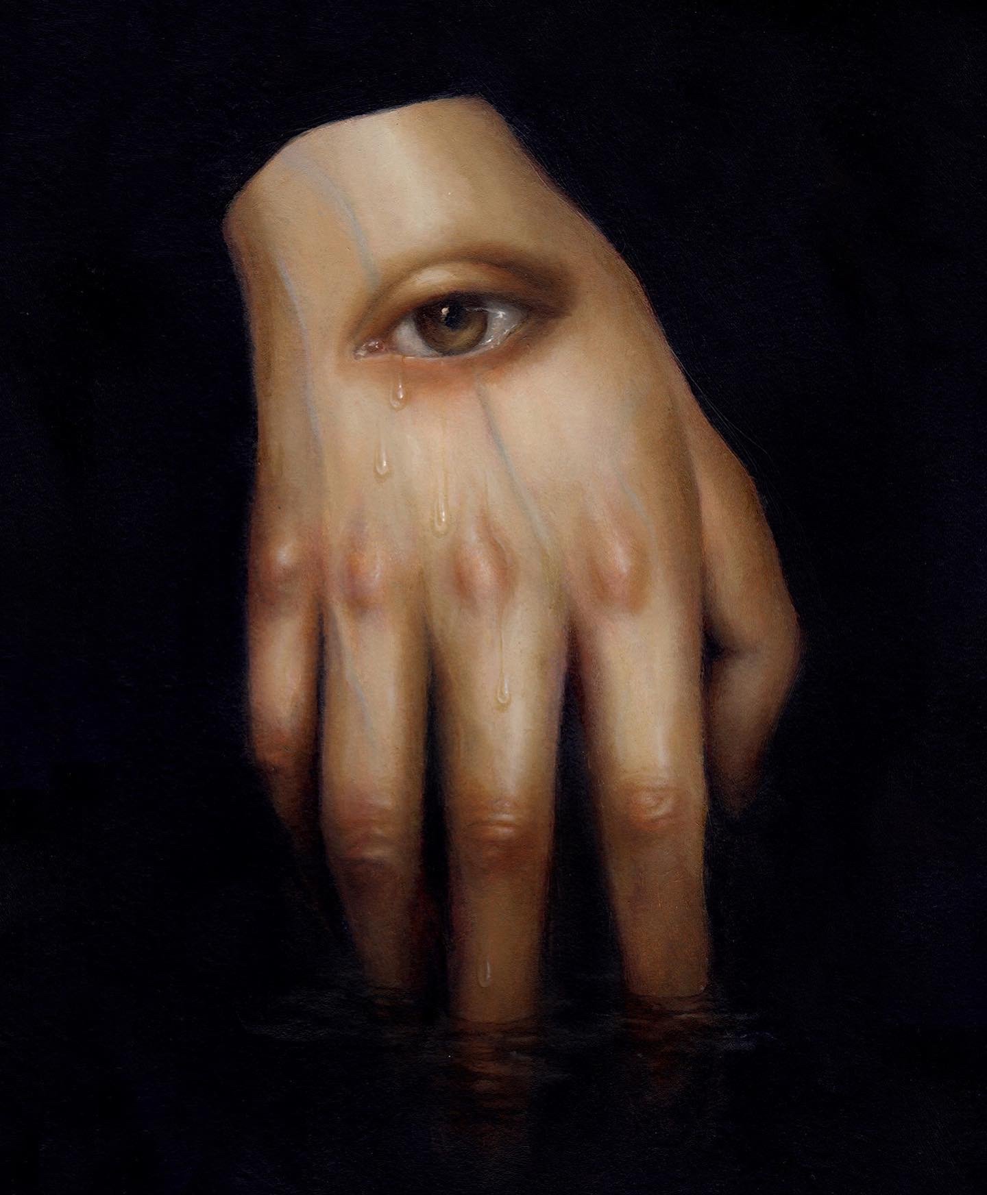 Image of Lacrimae- Flood Relief A4 Print