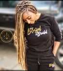 Image 2 of Blessed & Braided Jogger Set (Woman's)