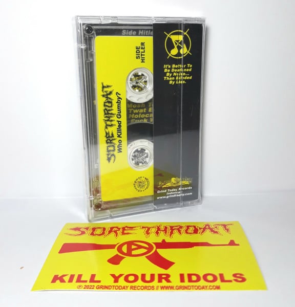 Image of Sore Throat – "Who Killed Gumby?" cassette (ltd 100)