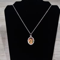 Image 1 of Our Lady of Guadalupe/St. Jude Double Sided Medal Necklace