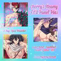 [PRE-ORDER] Cherry’s Steamy FAU Pins Wave 2