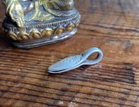 Image 2 of Conch Teardrop Styled Bhum Counter • Large • 999 Silver • Unique