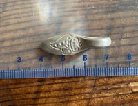 Image 4 of Conch Teardrop Styled Bhum Counter • Large • 999 Silver • Unique