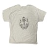 Skeleton Frog Gray Tee