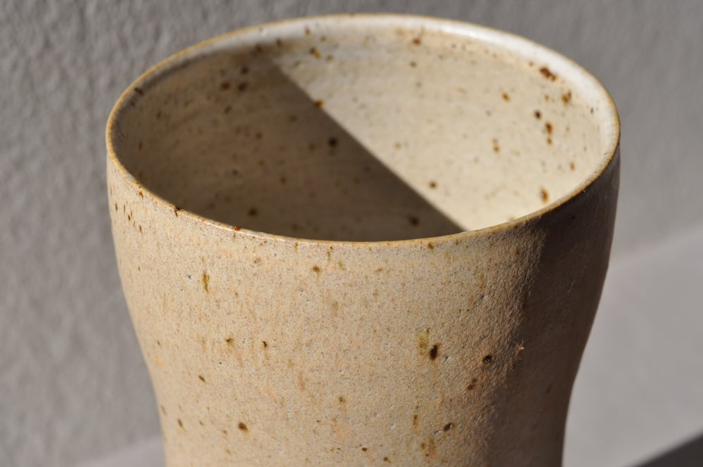 Image of Stor spættet vase
