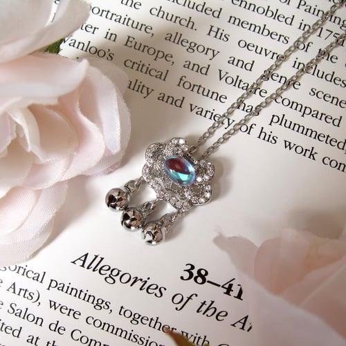 Image of Moonstone Chime Bell necklace