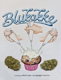 Blukakke poster