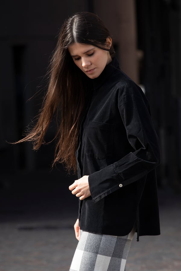 Image of CAMICIA VELLUTINO