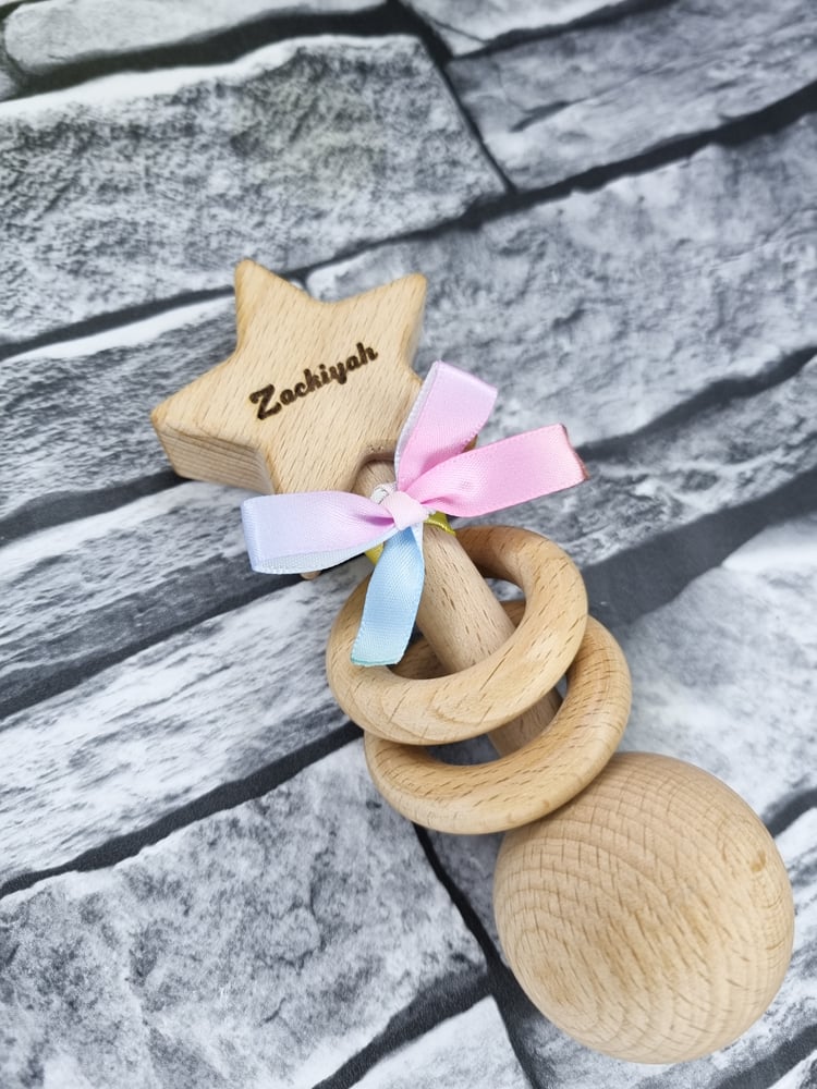 Image of  Wooden Rattle