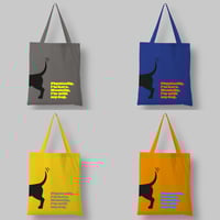 Image 5 of Physically I’m here. Mentally, I’m with my dog tote bag