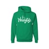 Original Wrongkind Hoodie (Green w/ White)
