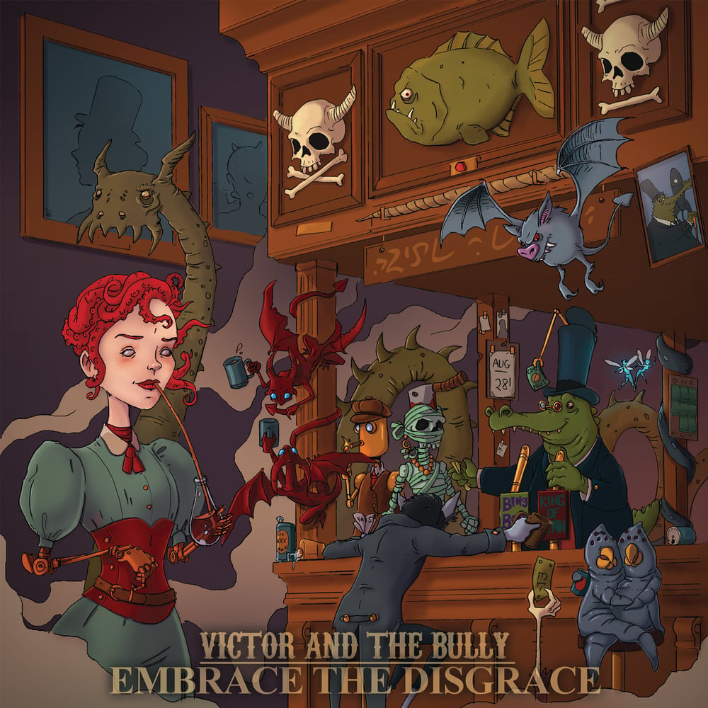 Image of Victor and the Bully - Embrace The Disgrace CD 