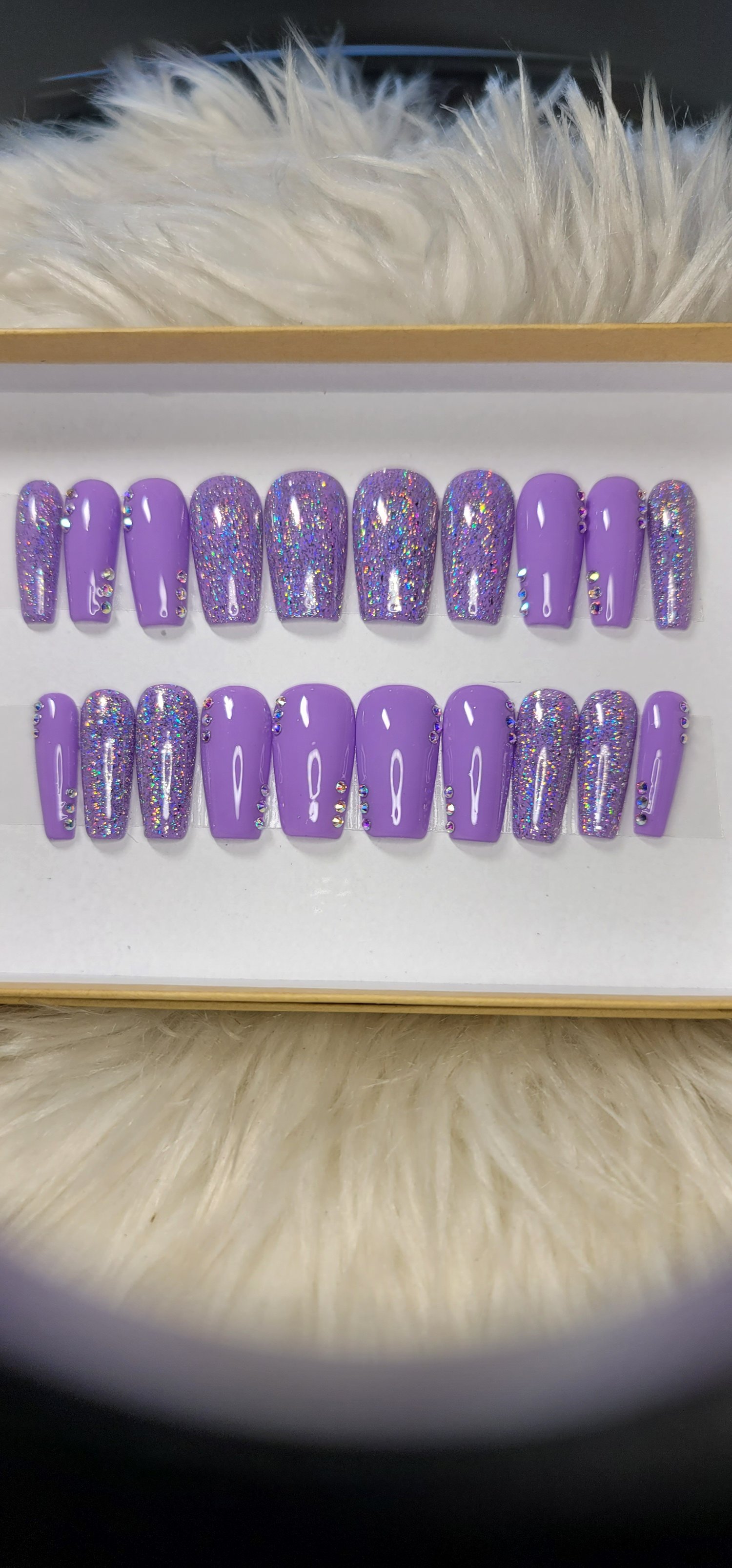 Image of Lavender and chrome 